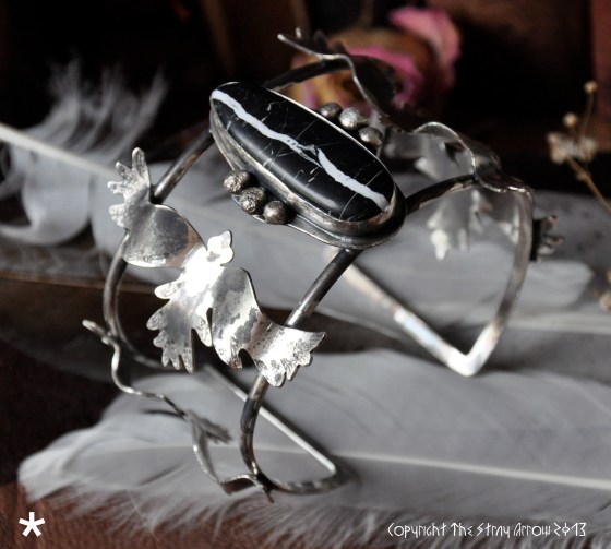 Buffalo and Crow Custom Bracelet